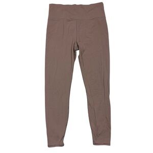 Vuori Leggings Womens Size M Brown High Rise Cropped Length Yoga Athletic